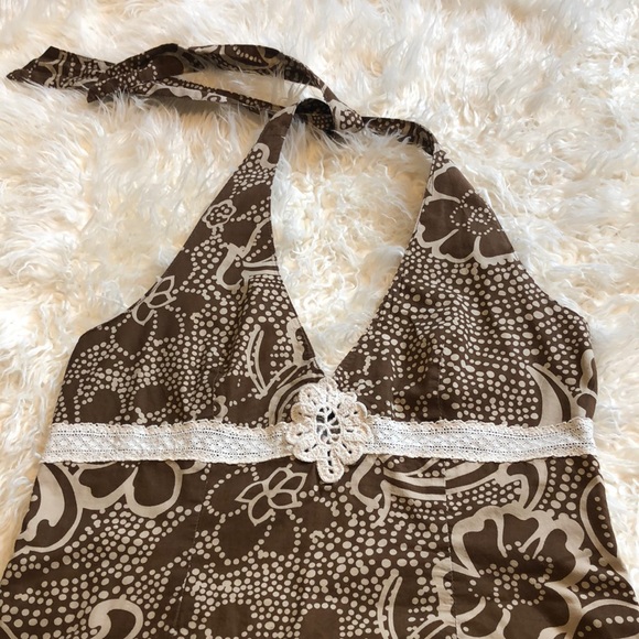 Roxy Backless Boho Fantastic Vintage summer dress - Picture 1 of 4